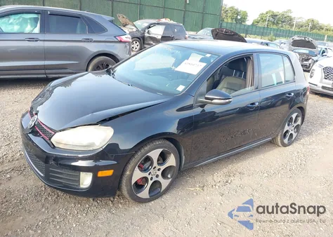 2012 Volkswagen Gti 4-Door из США, поврежденный, VIN WVWHD7AJ5CW323243